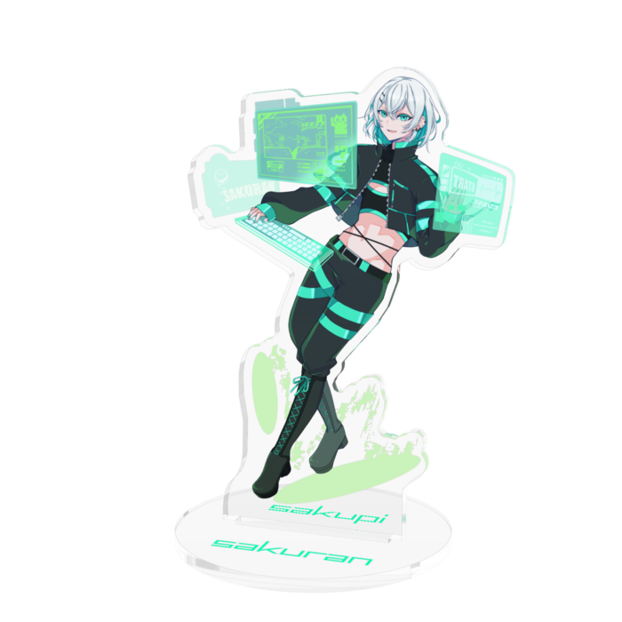 アクリルフィギュア - 100x100mm