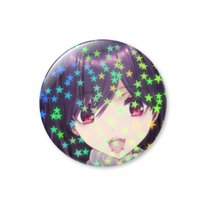 ホログラム缶バッジ - 25mm(1)