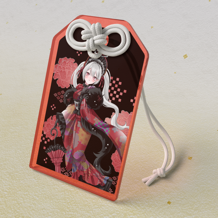 アクリルお守り - 50 × 80mm