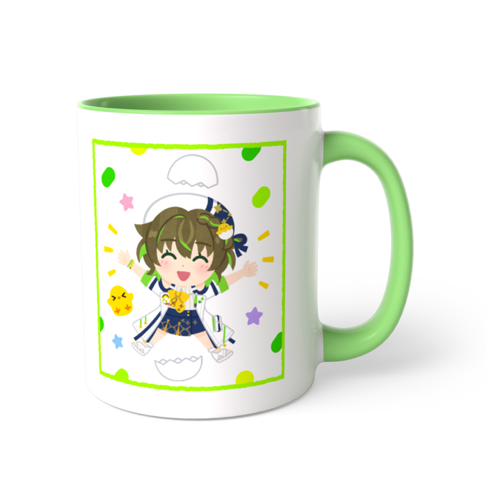 ツートンカラーマグカップ - 直径 8.2cm / 高さ 9.5cm(1)