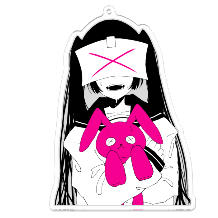 アクリルキーホルダー（コーティング） - 100 x 100 (mm)