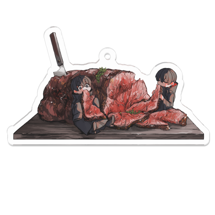 アクリルキーホルダー - 70 x 70 (mm)