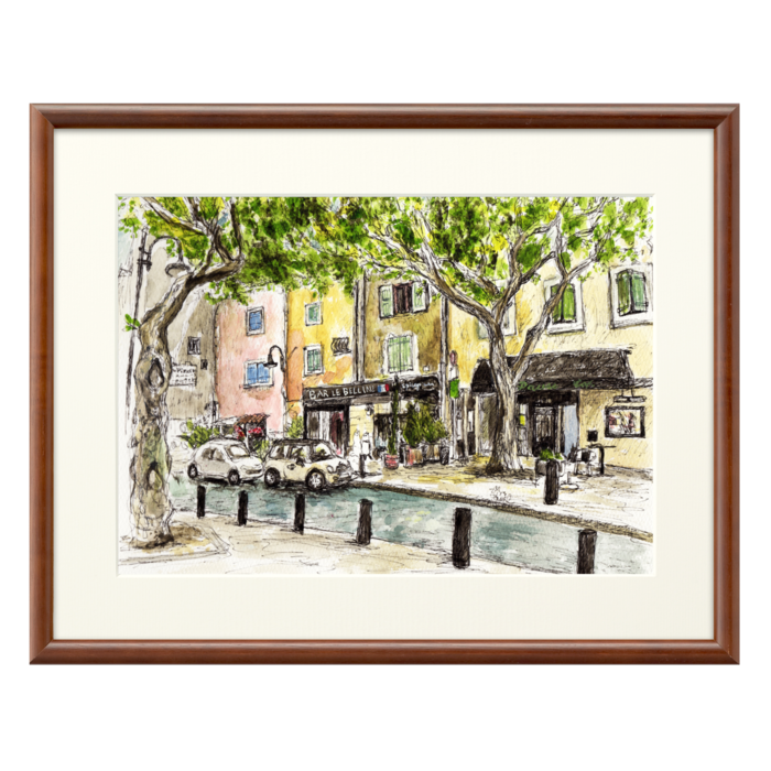 A2 - 額縁・ブラウン