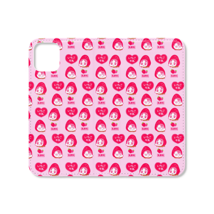 手帳型iPhoneケース（ベルトなし） - iPhone 11 - ストラップ穴 なし