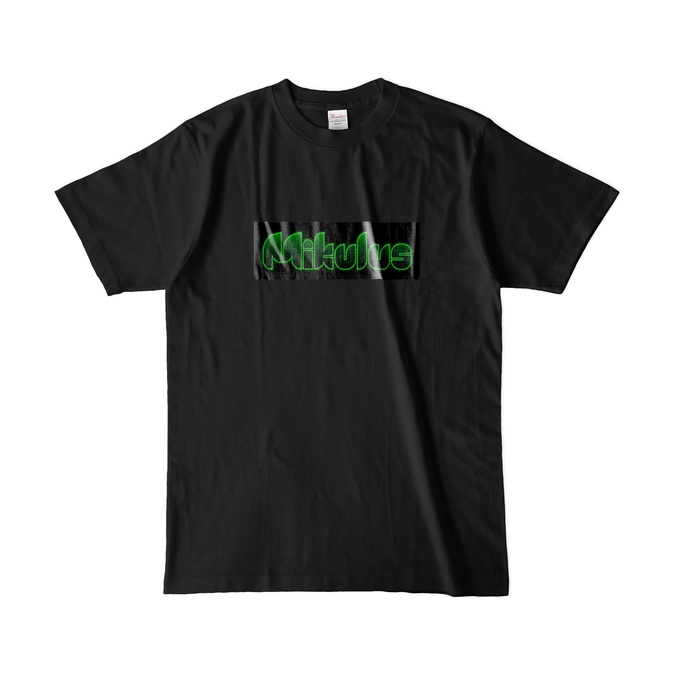 カラーTシャツ(濃色) - L - ブラック