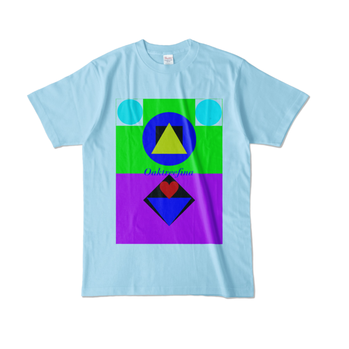 カラーTシャツ - L - ライトブルー (淡色)