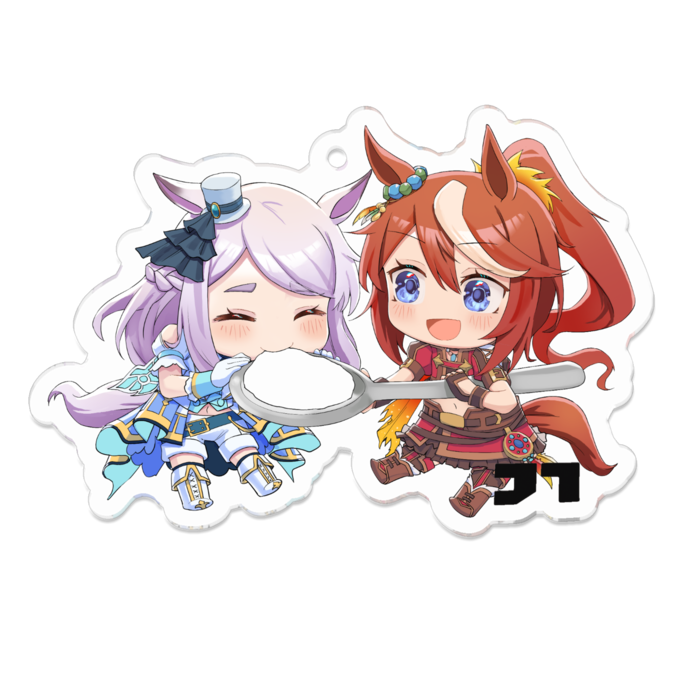 アクリルキーホルダー - 70 x 70 (mm)