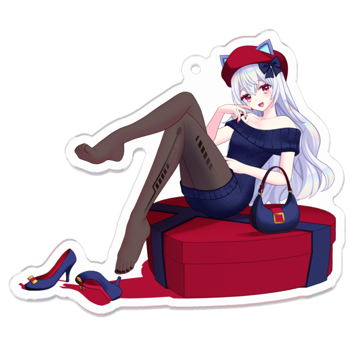 アクリルキーホルダー - 70 x 70 (mm)(1)