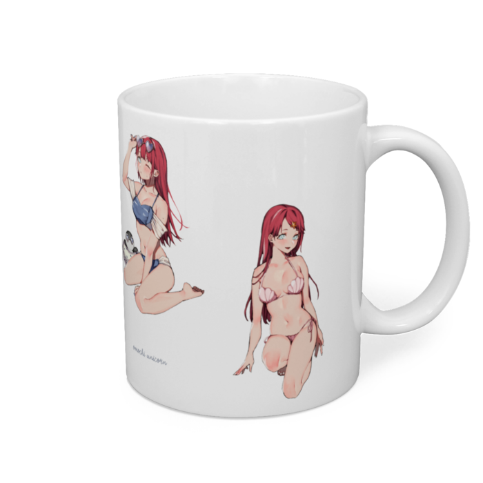 マグカップ - 直径 8 cm / 高さ 9.5 cm