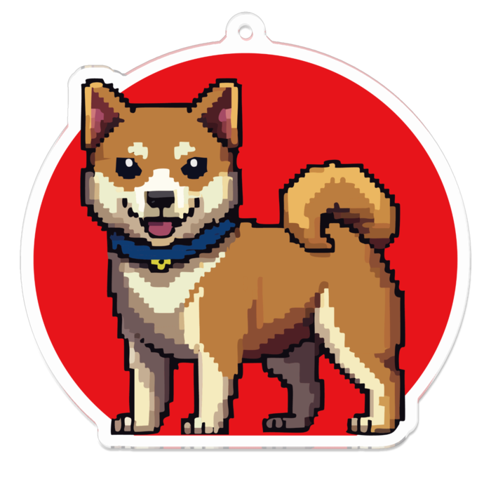 アクリルキーホルダー - 70 x 70 (mm)