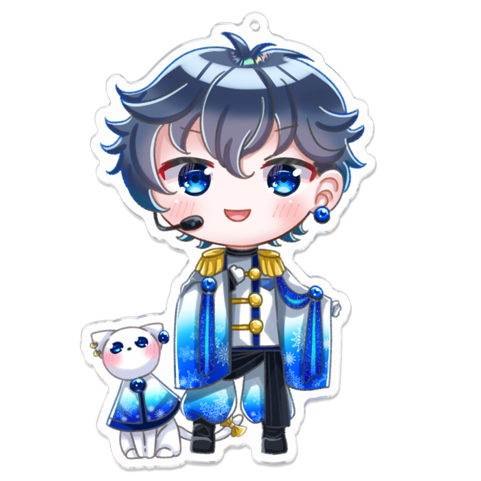 アクリルキーホルダー - 100 x 100 (mm)