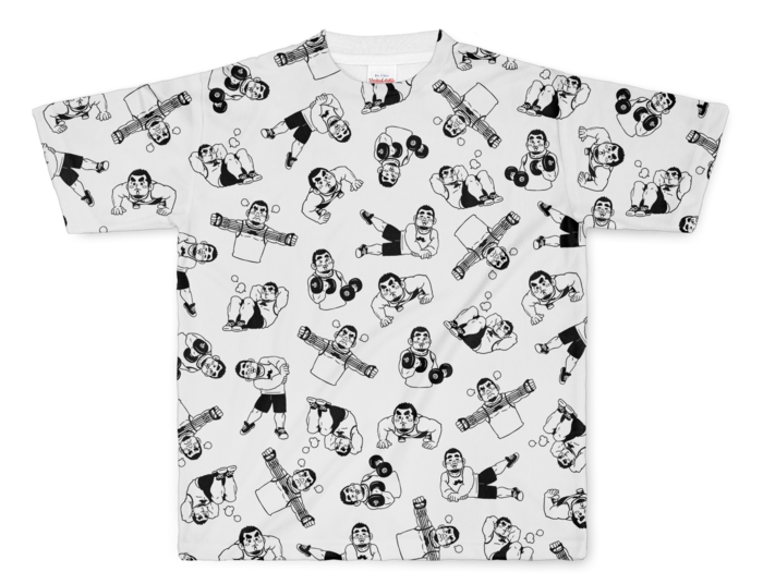 フルグラフィックTシャツ - L - 両面印刷