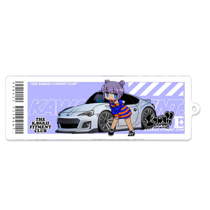 アクリルキーホルダー - 100 x 100 (mm)