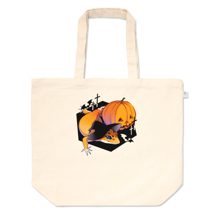 ハロウィントート🎃 レオパ(タンジェリン) L