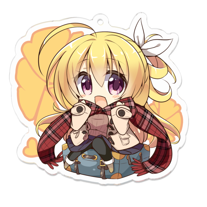 アクリルキーホルダー - 70 x 70 (mm)