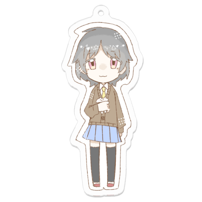 アクリルキーホルダー - 70 x 70 (mm)