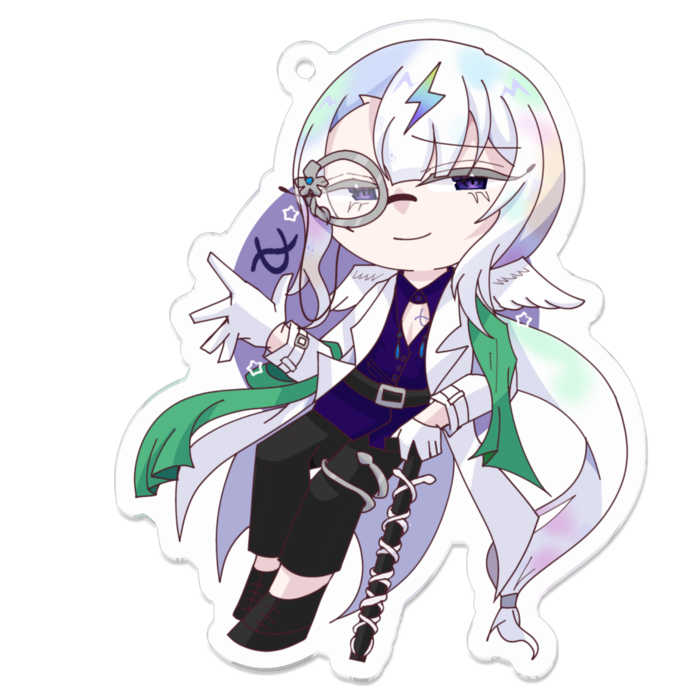 アクリルキーホルダー - 70 x 70 (mm)