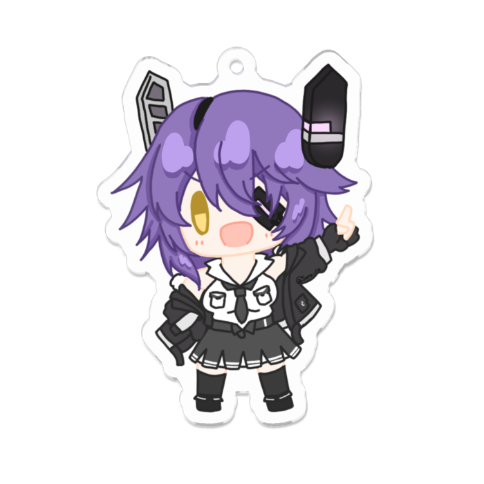 アクリルキーホルダー - 70 x 70 (mm)