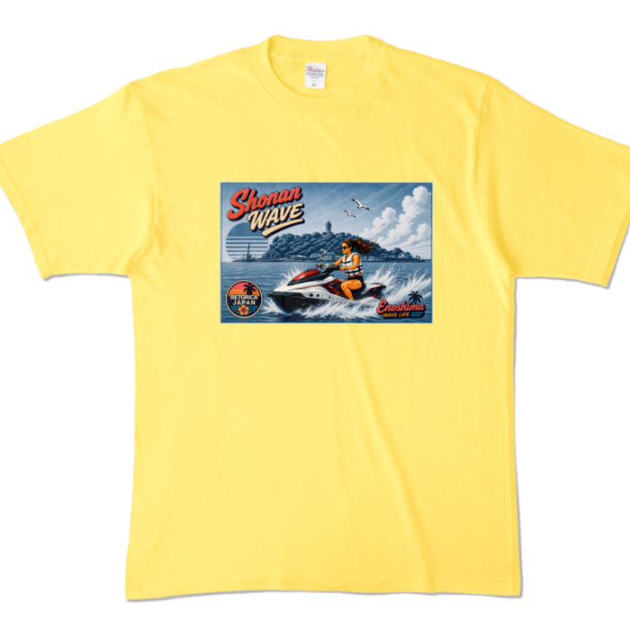 カラーTシャツ - XL - イエロー (濃色)