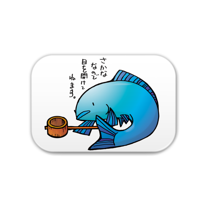 缶バッジ - 角丸 76x51mm