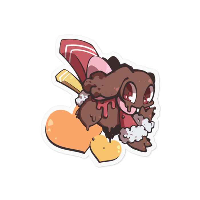 ステッカー - 100 x 100 (mm)