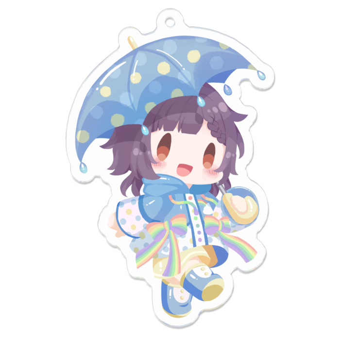 アクリルキーホルダー - 70 x 70 (mm)