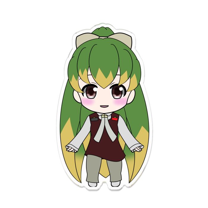 アクリルバッジ - 100 x 100 (mm)