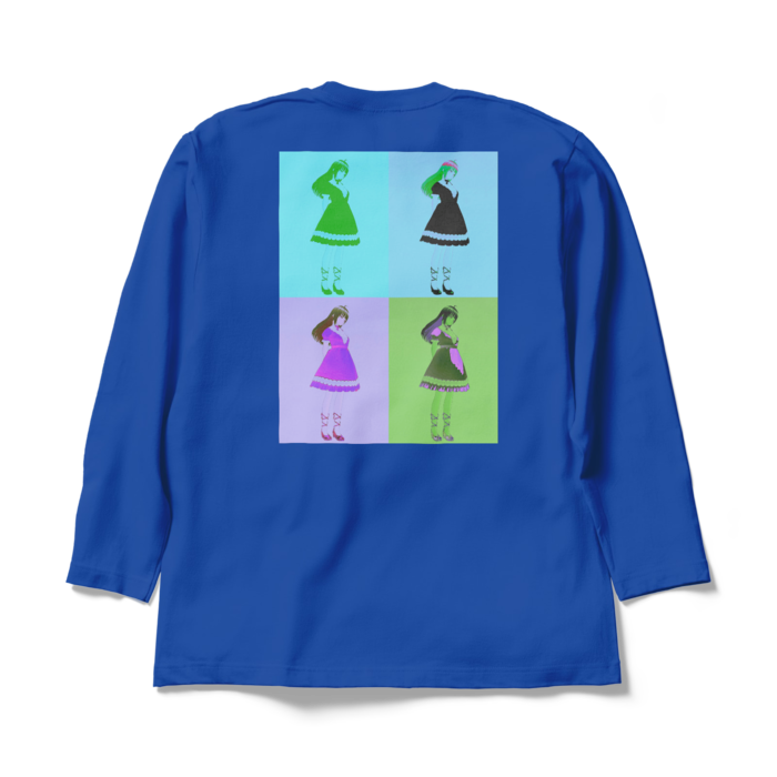 ロングスリーブTシャツ - XL - ロイヤルブルー