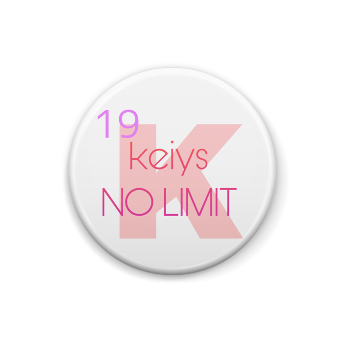 keiys NO LIMIT 缶バッジP