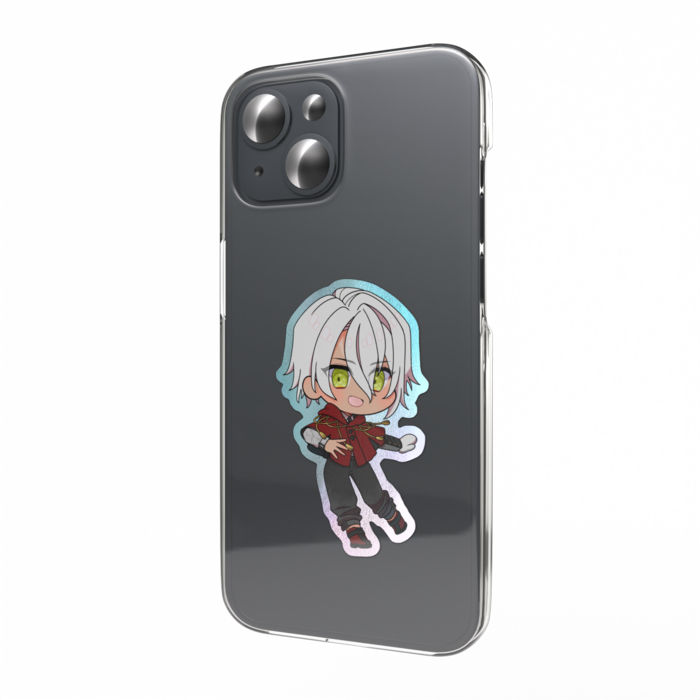 オーロラスマホステッカー - 若江くん