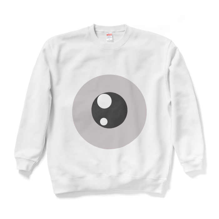 めだまスウェット - XL - ホワイト