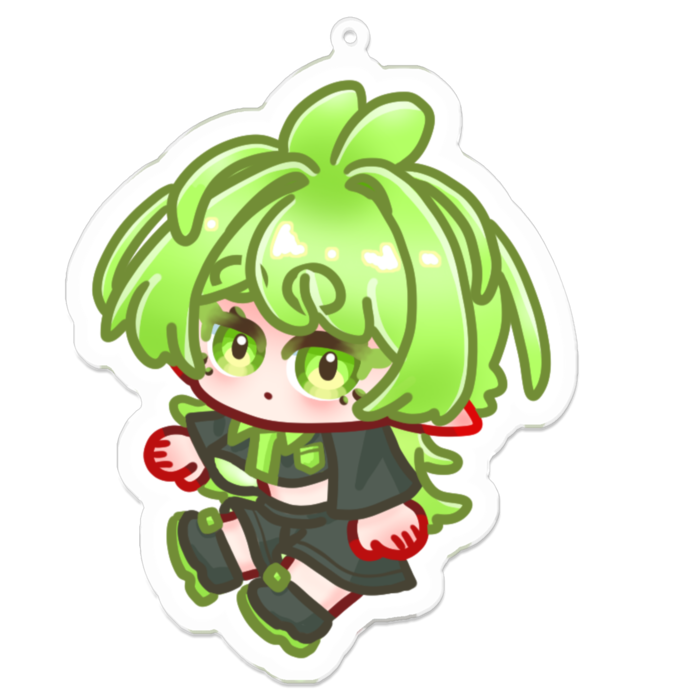 アクリルキーホルダー - 100 x 100 (mm)