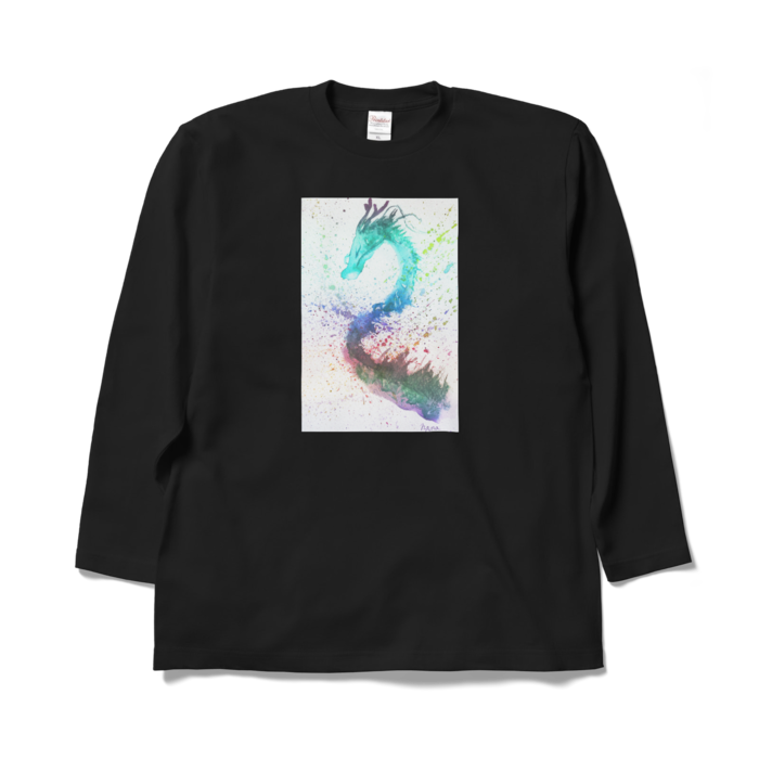 ロングスリーブTシャツ - XL - ブラック