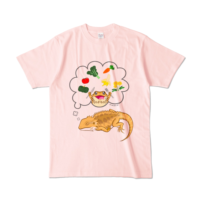 カラーTシャツ - L - ライトピンク (淡色)