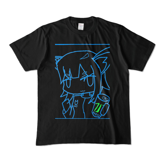 カラーTシャツ - M - ブラック (濃色)