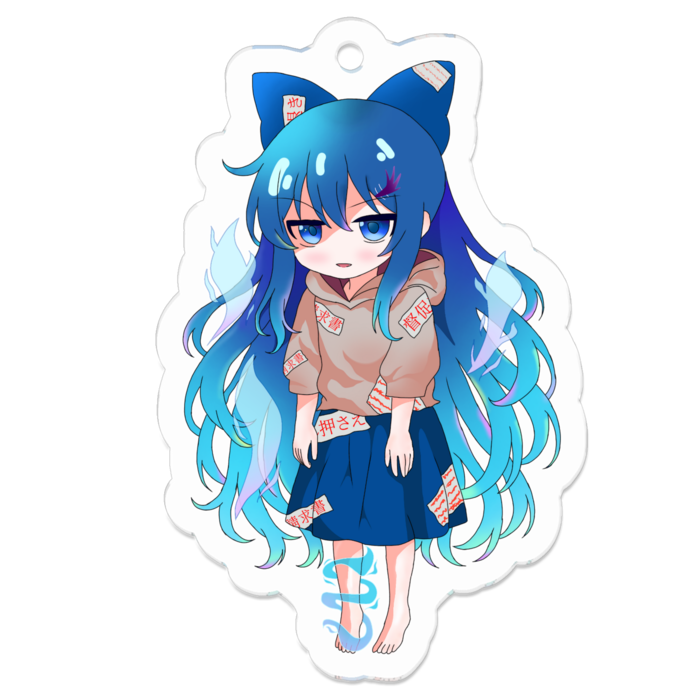 アクリルキーホルダー - 50 x 50 (mm)