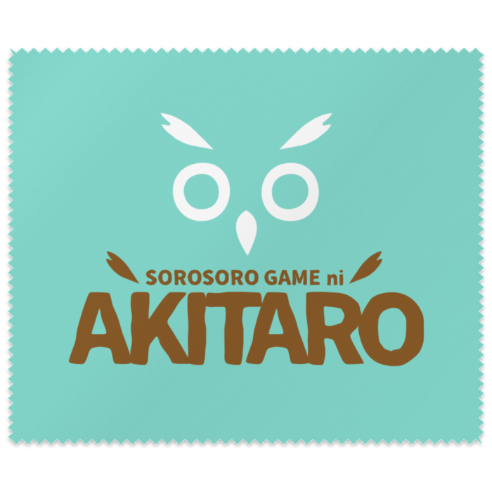 アキタロロゴメガネ拭き