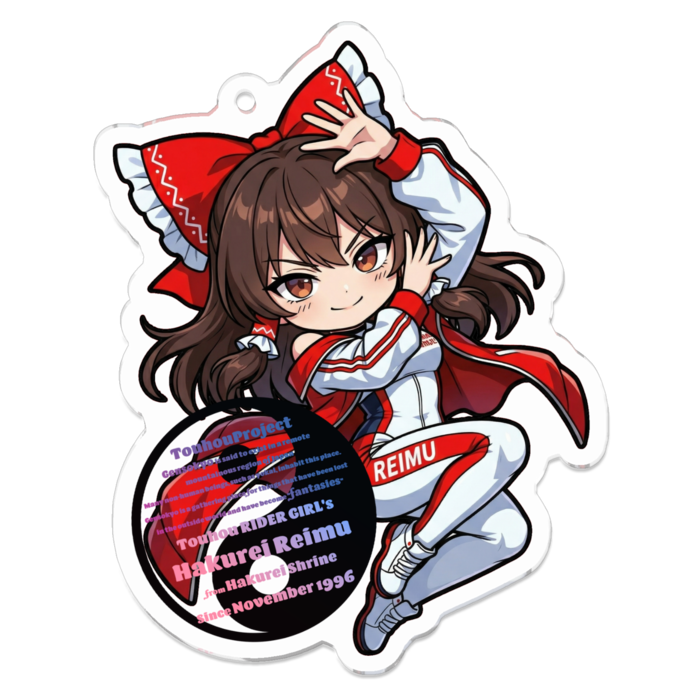 アクリルキーホルダー - 70 x 70 (mm)