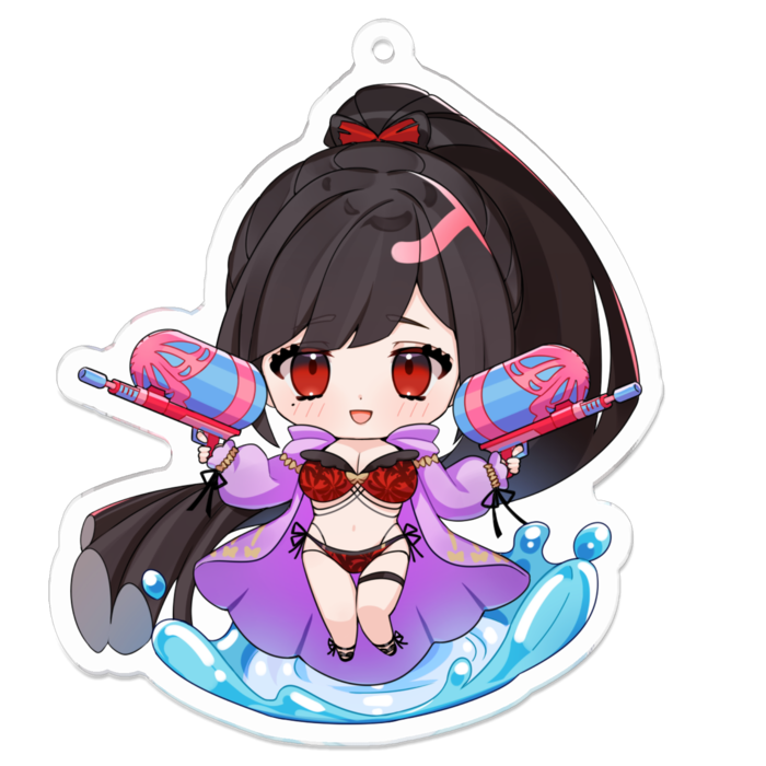 アクリルキーホルダー - 70 x 70 (mm)