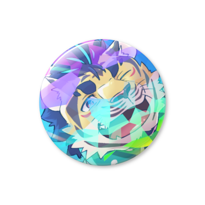 ホログラム缶バッジ - 32mm