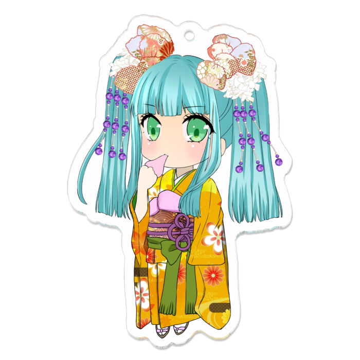 アクリルキーホルダー - 70 x 70 (mm)