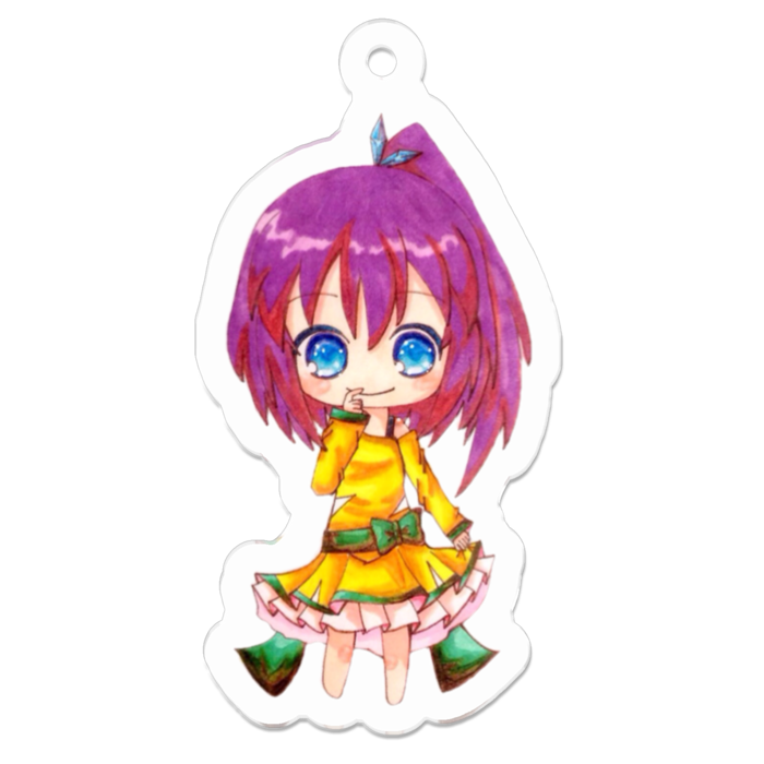 アクリルキーホルダー - 50 x 50 (mm)