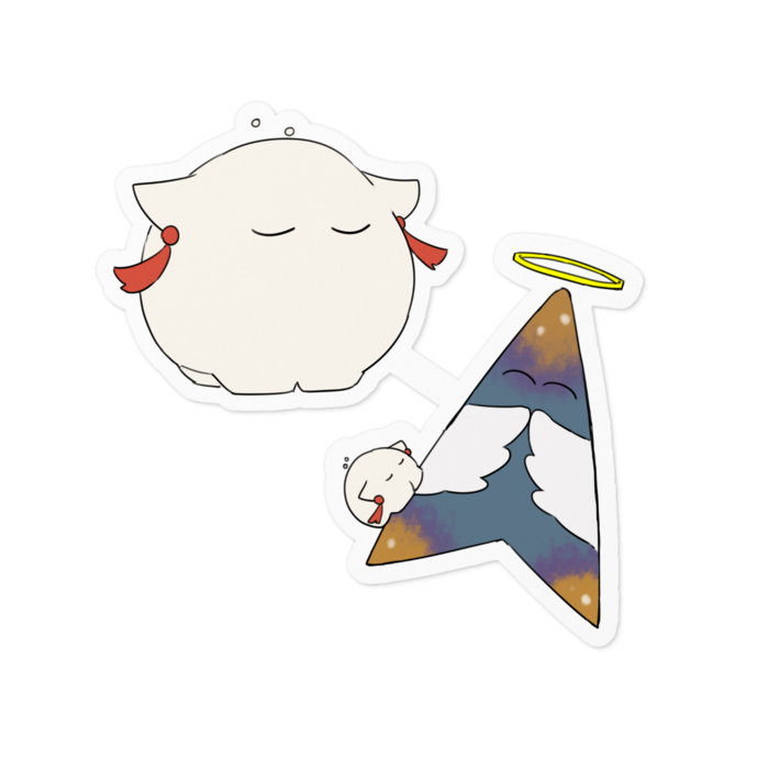 ステッカー - 100 x 100 (mm)