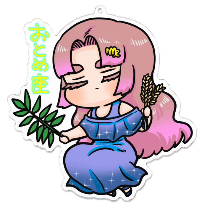 アクリルキーホルダー - 100 x 100 (mm)