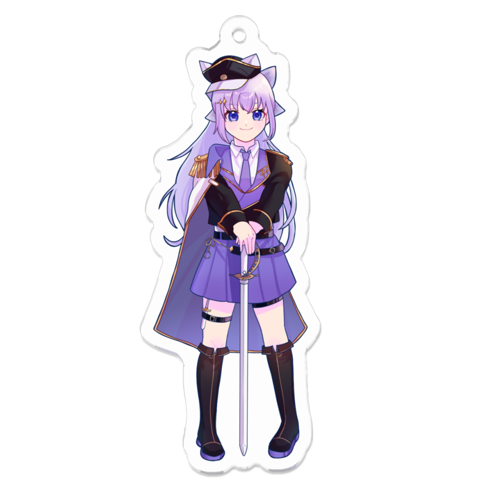 アクリルキーホルダー - 70 x 70 (mm)