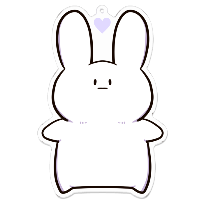 アクリルキーホルダー - 100 x 100 (mm)