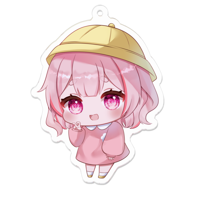 アクリルキーホルダー - 70 x 70 (mm)