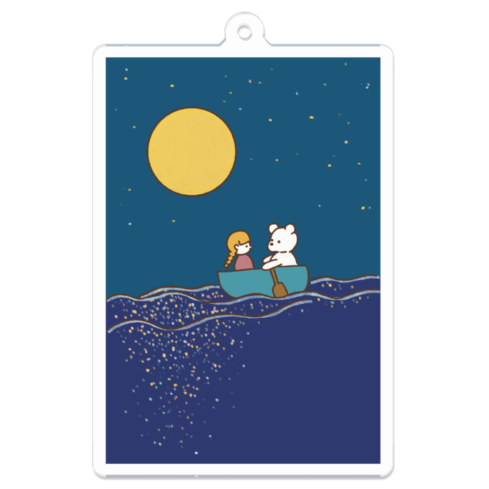 アクリルキーホルダー - 70 x 70 (mm)