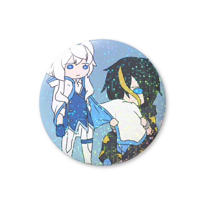 ホログラム缶バッジ - 76mm