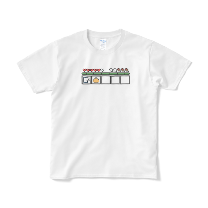 ライフゲージTシャツ(短納期) - S - ホワイト